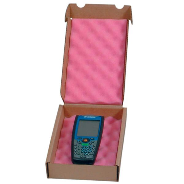 קופסאות קרטון עם ספוג אנטי סטטי 160X265X48 מ״מ
