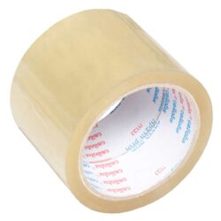 סרט דביק PVC שקוף 75 מ״מ 60 מטר