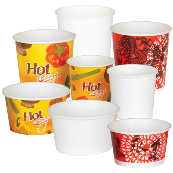Hot Soup Cups D.C. Paper and Plastic Industries