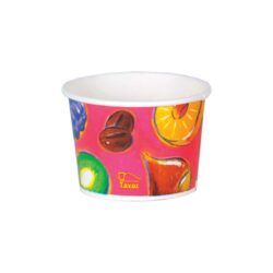 כוסות גלידה 100 מ״ל סדרת פירות