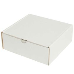 קופסאות קרטון לבן ממבלט 165X160X65 מ״מ