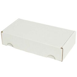 קופסאות קרטון לבן ממבלט 200X105X45 מ״מ