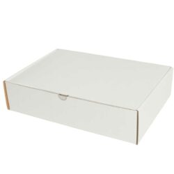קופסאות קרטון לבן ממבלט 350X240X80 מ״מ