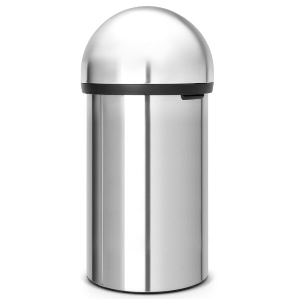 ⁦פח אשפה פוש בין 60 ליטר מט Brabantia - פחים מוסדיים - משלוח חינם⁩ – תמונה ⁦2⁩