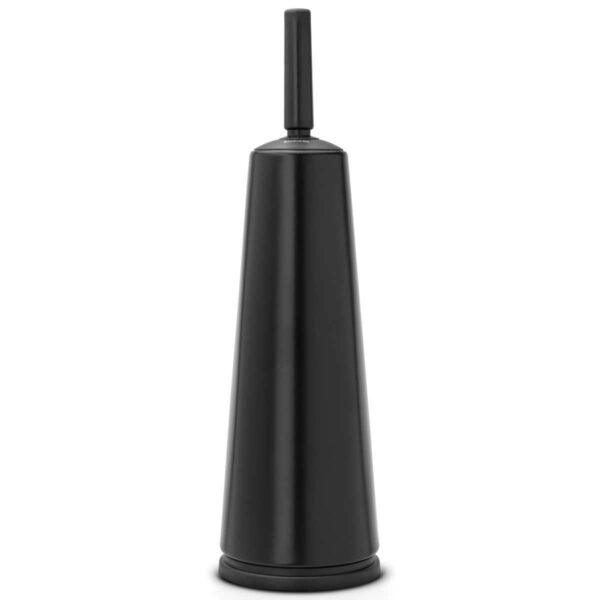 ⁦מברשת אסלה קונית שחור Brabantia לשירותים במשרד⁩ – תמונה ⁦2⁩