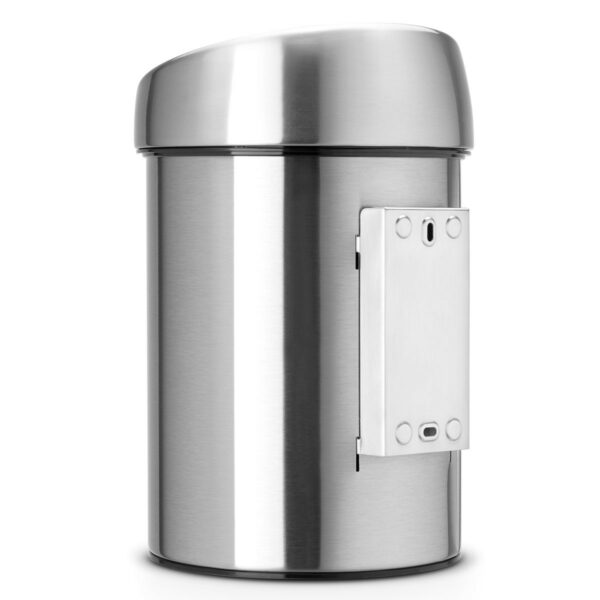 ⁦פח טאץ 3 ליטר מט כולל תליה Brabantia לשירותים במשרד - משלוח חינם⁩ – תמונה ⁦3⁩
