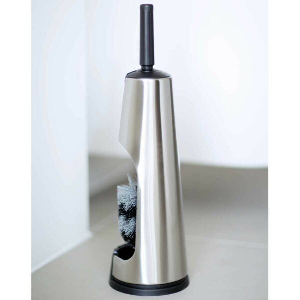 ⁦מברשת אסלה קונית מט Brabantia לשירותים במשרד⁩ – תמונה ⁦2⁩