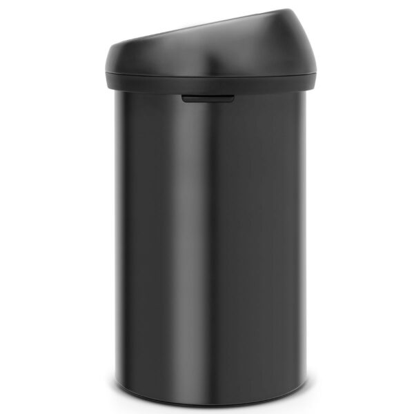 ⁦פח טאץ 60 ליטר שחור מט Brabantia - משלוח חינם⁩ – תמונה ⁦2⁩