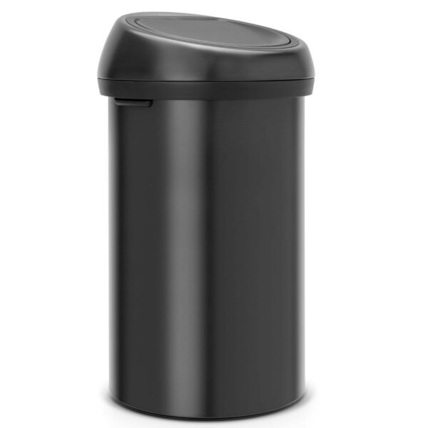 ⁦פח טאץ 60 ליטר שחור מט Brabantia - משלוח חינם⁩ – תמונה ⁦3⁩
