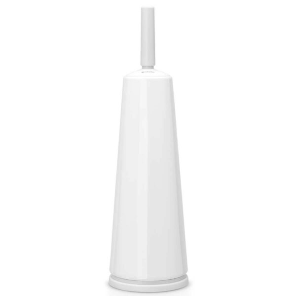 ⁦מברשת אסלה קונית לבן Brabantia לשירותים במשרד⁩ – תמונה ⁦2⁩