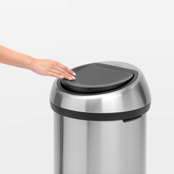 ⁦פח אשפה טאץ 60 ליטר מט Brabantia FPP - משלוח חינם⁩ – תמונה ⁦3⁩