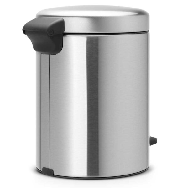 ⁦פח פדל 5 ליטר מט FPP ללא סימני ידיים Brabantia - NewIcon לשירותים במשרד - משלוח חינם⁩ – תמונה ⁦3⁩
