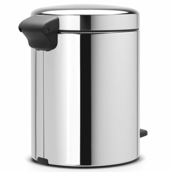 ⁦פח פדל 5 ליטר מבריק Brabantia - NewIcon לשירותים במשרד - משלוח חינם⁩ – תמונה ⁦3⁩