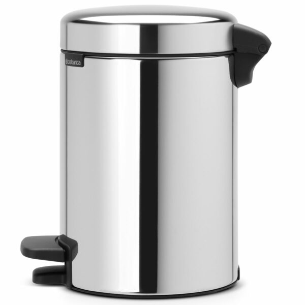 ⁦פח פדל 3 ליטר מבריק Brabantia - NewIcon לשירותים במשרד - משלוח חינם⁩ – תמונה ⁦4⁩