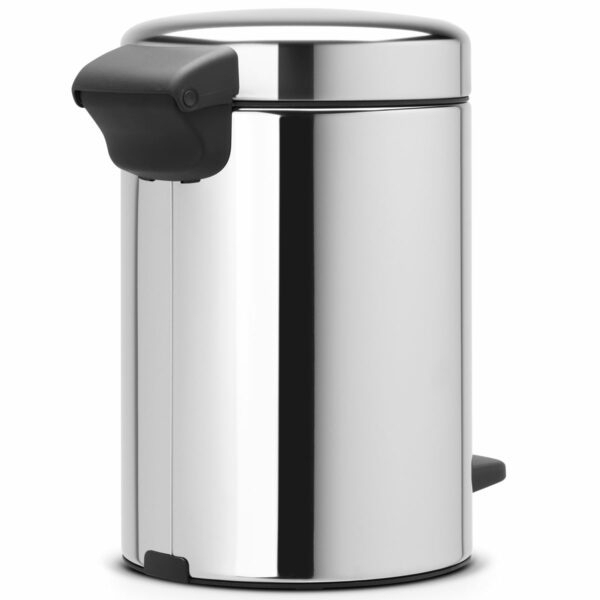 ⁦פח פדל 3 ליטר מבריק Brabantia - NewIcon לשירותים במשרד - משלוח חינם⁩ – תמונה ⁦3⁩